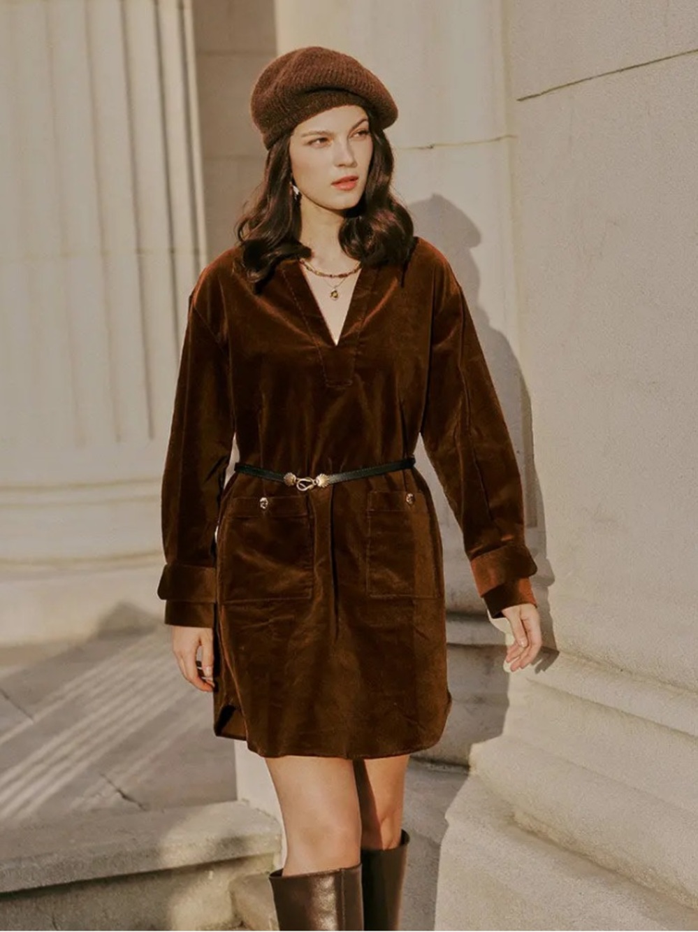 Abby Corduroy Dress